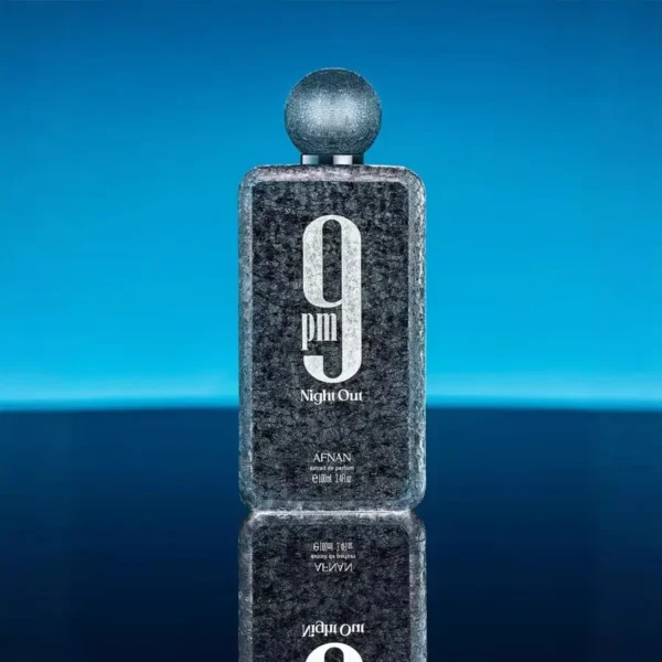 Afnan 9 PM Night Out Unisex Extrait de Parfum, 3.4 Fl. Oz
